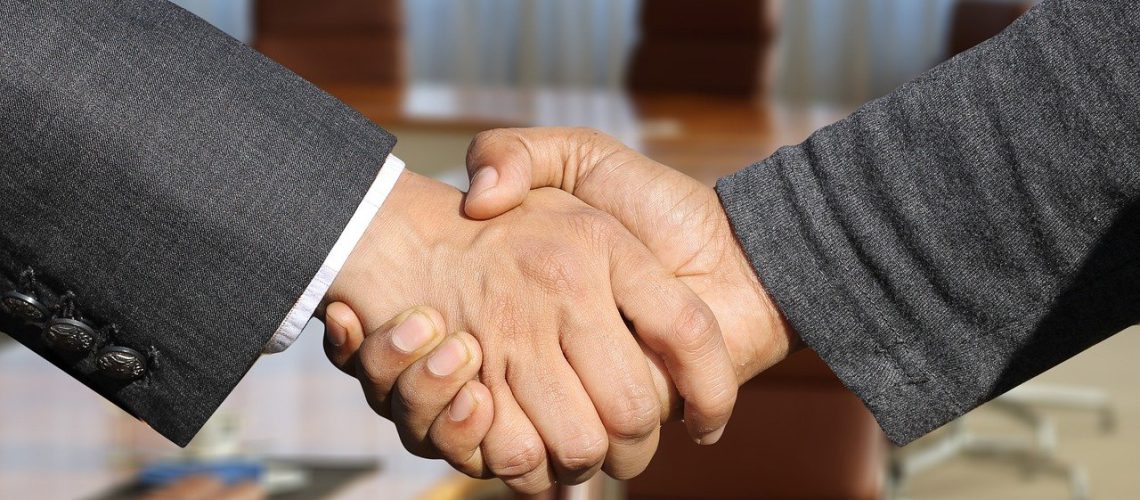 shaking hands image